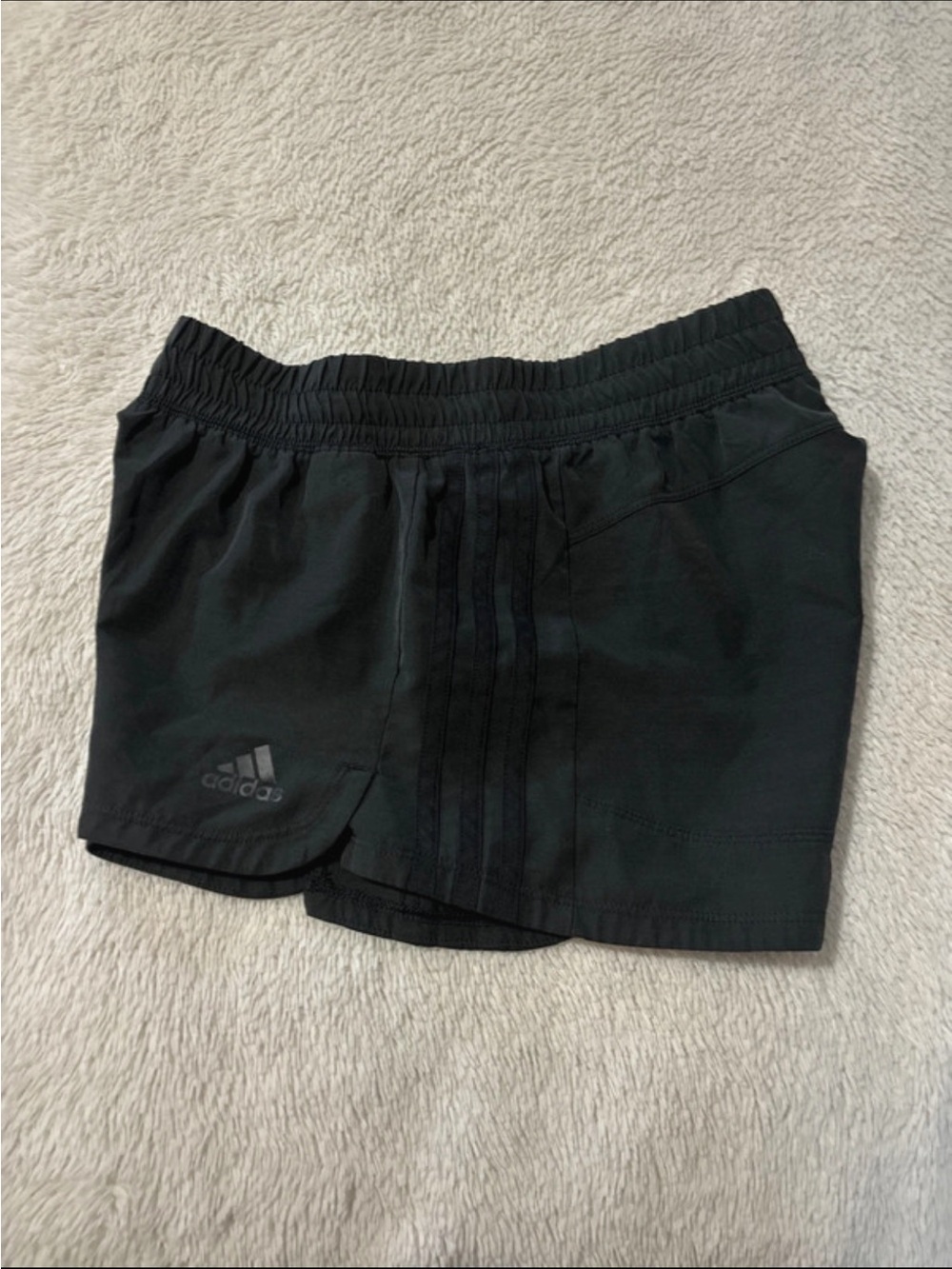adidas Black Performance Running Shorts
